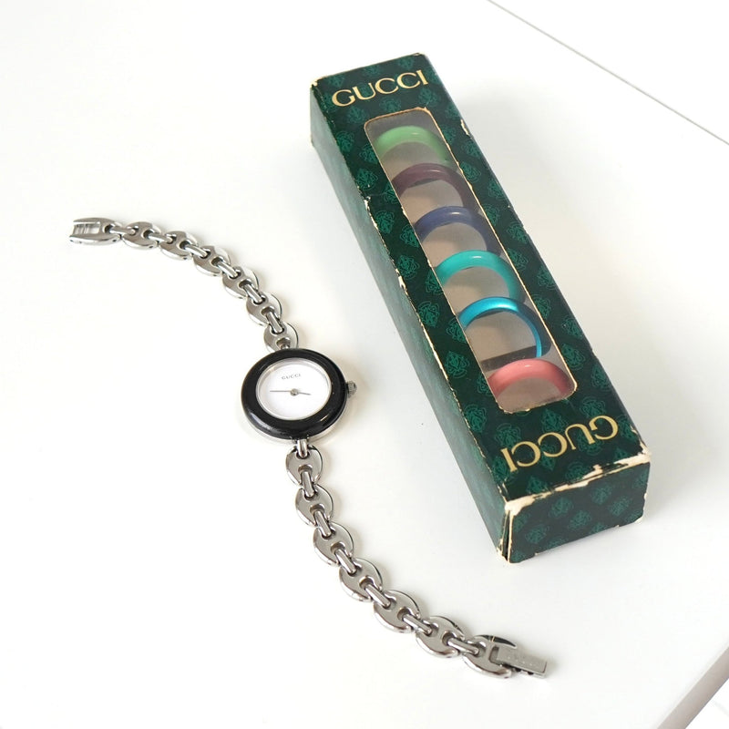 GUCCI 腕時計用 チェンジベゼル (ベゼルのみ７個) グッチ(GUCCI)グッチ チェンジベゼル 腕時計 時計 レディース