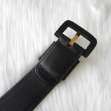 ロエベ アナグラム レザー ベルト ブラック 70サイズ - NEWSED