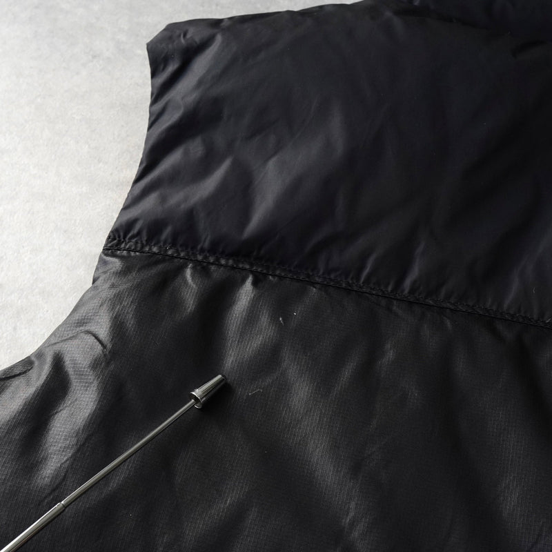 ザ ノースフェイス ヌプシ 700フィル ロゴ ダウンベスト ブラック - NEWSED