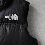 ザ ノースフェイス ヌプシ 700フィル ロゴ ダウンベスト ブラック - NEWSED