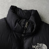 ザ ノースフェイス ヌプシ 700フィル ロゴ ダウンベスト ブラック