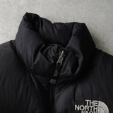 ザ ノースフェイス ヌプシ 700フィル ロゴ ダウンベスト ブラック - NEWSED
