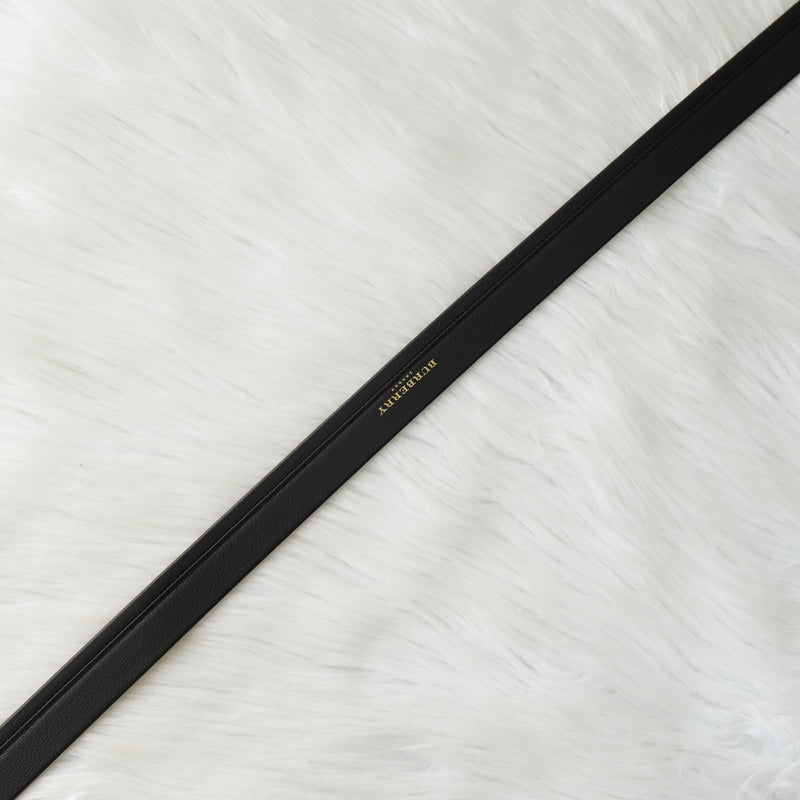 バーバリー ヴィンテージ ホースロゴ 差し込み式 ベルト ブラック メンズ デッドストック 箱付き