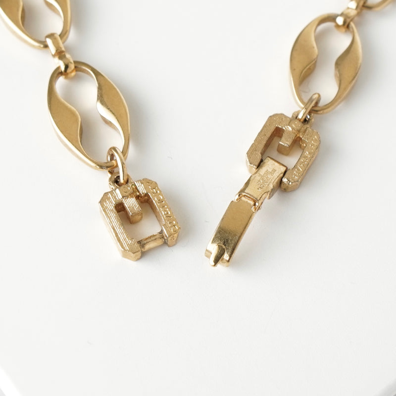 ジバンシィ ヴィンテージ チェーン ネックレス GP ゴールド