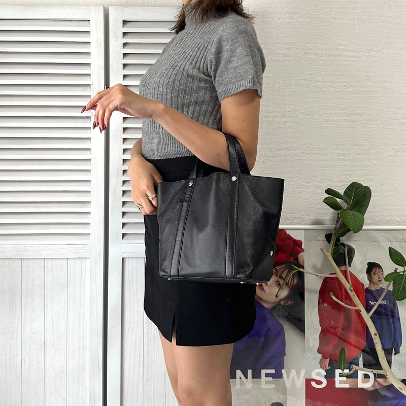 Soft Leather Hand Bag｜Made in Italy