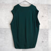 70's〜80's｜Logo Embroidery Wool Vest｜Made in UK