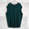 70's〜80's｜Logo Embroidery Wool Vest｜Made in UK