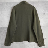 Logo Embroidery Half-zip Sweatshirt