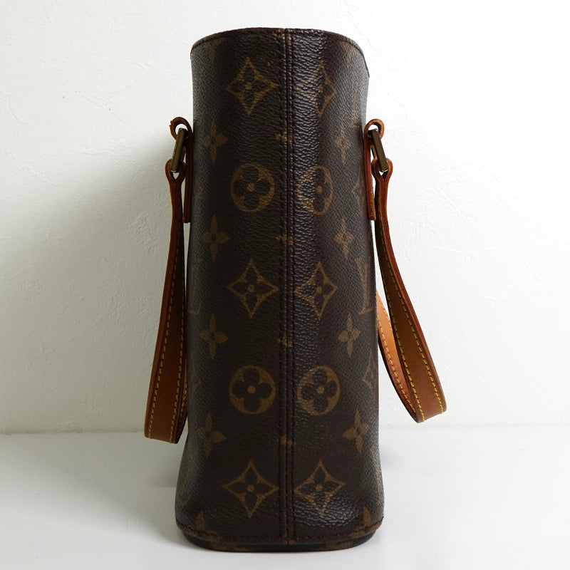 ルイ・ヴィトン モノグラム ヴァヴァンPM レザー ハンドバッグ トートバッグ ブラウン M51172