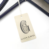 ゴヤール サンルイPM PVC / レザー トートバッグ ネイビー