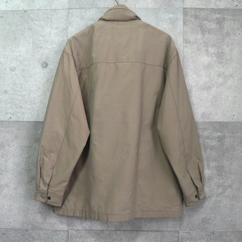 イヴ サンローラン ヴィンテージ YSLロゴ ブルゾン ジャケット ベージュ