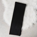 サンローラン ハート ウール マフラー ブラック