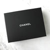 Chanel 7位数2号Coco Mark Matelasse小羊皮三折钱包（黑色）