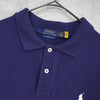 深海军蓝 Ralph Lauren 徽标刺绣短袖 Polo 衫