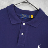 深海军蓝 Ralph Lauren 徽标刺绣短袖 Polo 衫