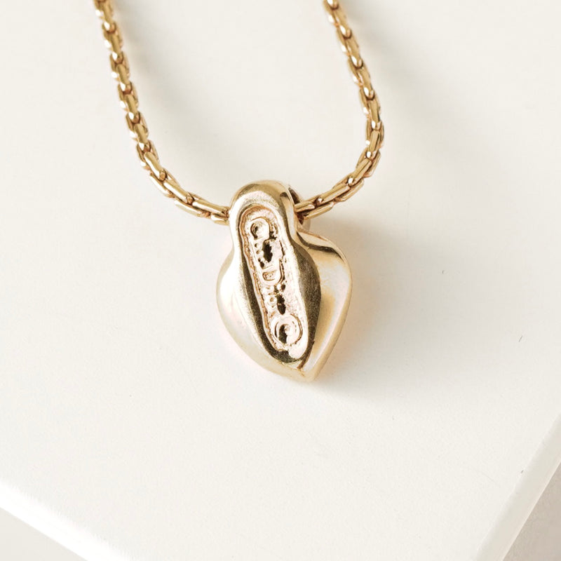 クリスチャン ディオール ヴィンテージ ラインストーン ネックレス GP ゴールド レディース