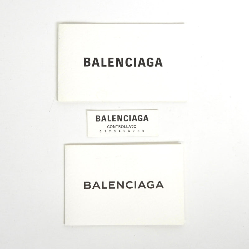 バレンシアガ ヴィル レザー 2way ハンドバッグ ショルダーバッグ ブラック