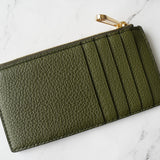 グッチ ロゴ レザー フラグメントケース カードケース パスケース カーキ 725550 - NEWSED