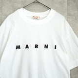 マルニ ロゴ Tシャツ ホワイト