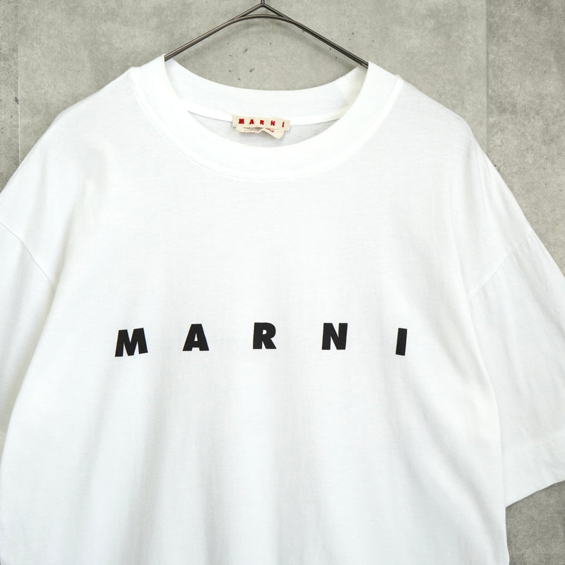 マルニ ロゴ Tシャツ ホワイト