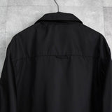 プラダ Re-Nylon トライアングルロゴ ナイロン シャツジャケット メンズ ブラック