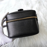 シャネル 7桁3番台 ココマーク キャビアスキン バニティバッグ ブラック - NEWSED