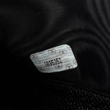 シャネル 7桁3番台 ココマーク マトラッセ キャビアスキン ラウンドファスナー 長財布 ブラック - NEWSED