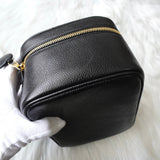 シャネル 7桁3番台 ココマーク キャビアスキン バニティバッグ ブラック - NEWSED