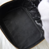 シャネル 7桁3番台 ココマーク キャビアスキン バニティバッグ ブラック - NEWSED