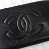 シャネル 7桁3番台 ココマーク マトラッセ キャビアスキン ラウンドファスナー 長財布 ブラック