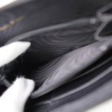 シャネル 7桁3番台 ココマーク マトラッセ キャビアスキン ラウンドファスナー 長財布 ブラック - NEWSED