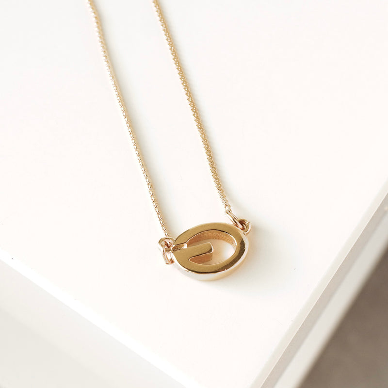 ジバンシィ ヴィンテージ Gロゴ ネックレス GP ゴールド