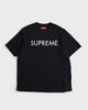 Capital S/S Top シュプリーム ロゴ Tシャツ ブラック Lサイズ メンズ