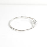 ティファニー オープンティアドロップ バングル 925 新品磨き済