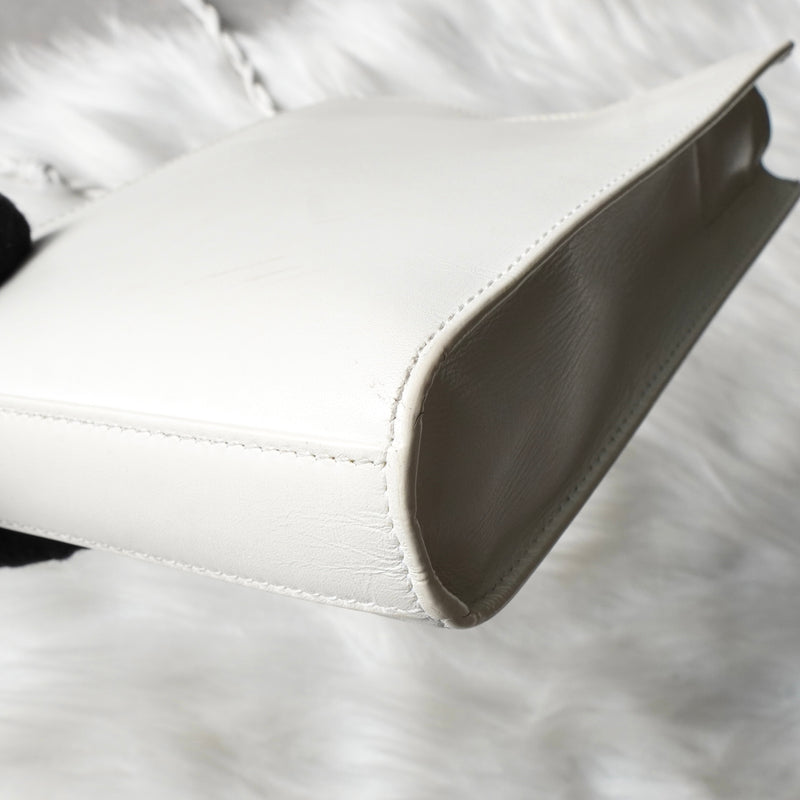 ジルサンダー タングル スモール レザー ショルダーバッグ ホワイト