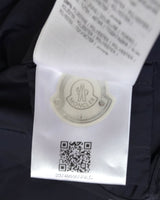 ANTHEMIS GIUBBOTTO ANTHEMIS JACKET モンクレール ナイロン ミドルコート ネイビー M レディース