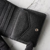 メゾン マルジェラ カレンダーロゴ レザー 二つ折り財布 コンパクトウォレット ブラック 箱付き