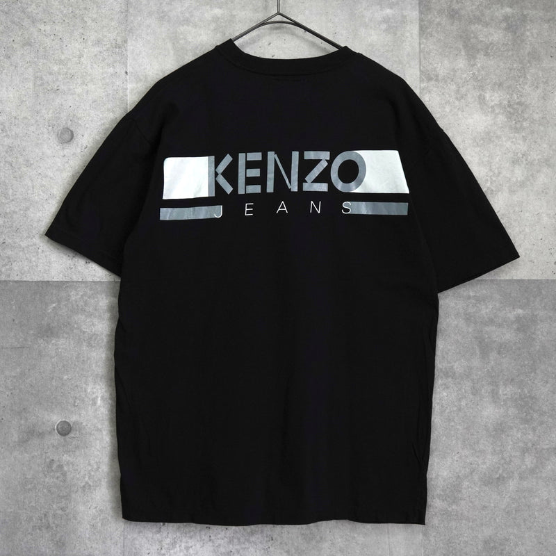 ケンゾー 1990's ヴィンテージ ロゴ Tシャツ ブラック