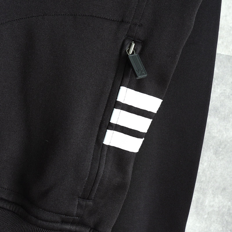 ワイスリー スリーストライプス トラックジャケット ブラック