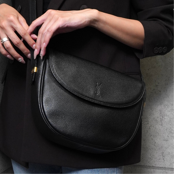 専用です！！イヴサンローラン ビジネスバッグ　YSL 裏地総柄　ヴィンテージ レディース] ヴィンテージ イヴサンローラン 総柄 ショルダー