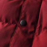 カナダグース ダウンベスト レッド