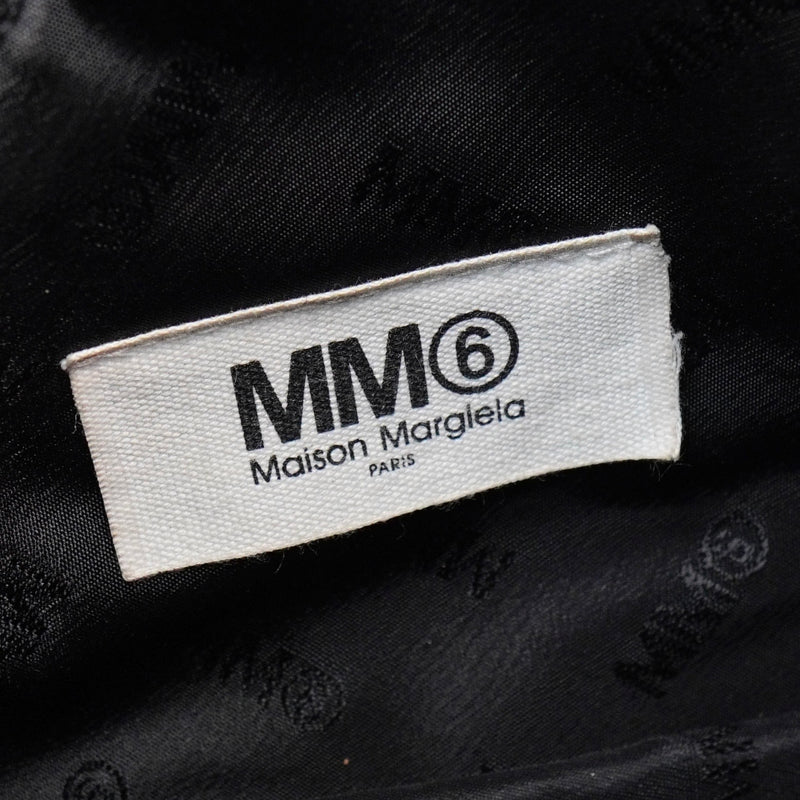 エムエムシックス メゾン マルジェラ レザー ジャパニーズバッグ クロスボディ ショルダーバッグ ブラック