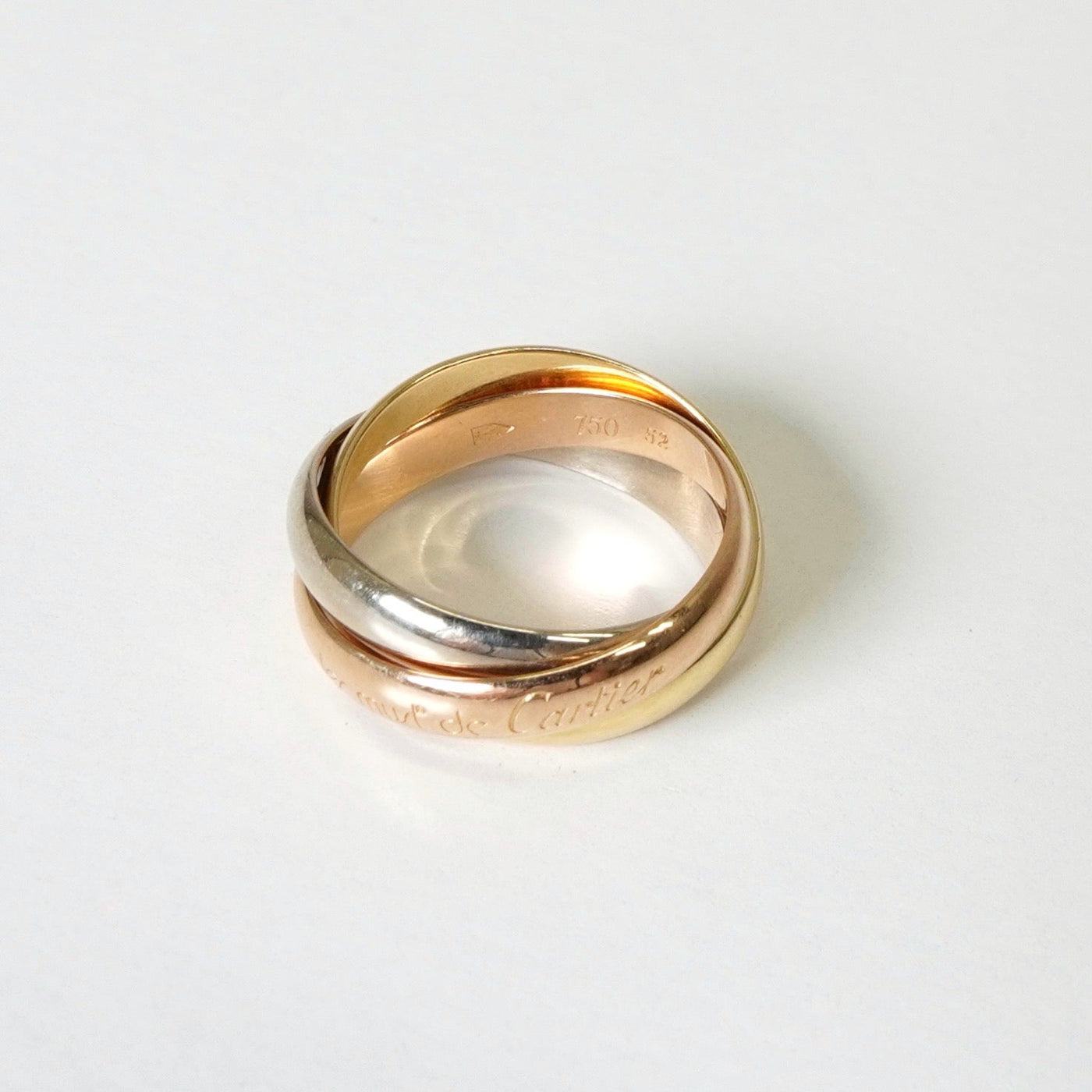カルティエ　トリニティリング CARTIER】カルティエ トリニティ リング・指輪 10号 – NISHIKINO