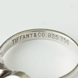 ティファニー フック&アイ 750 × 925 指輪 リング コンビ 18K 18金 シルバー925 10号 - NEWSED