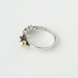 ティファニー フック&アイ 750 × 925 指輪 リング コンビ 18K 18金 シルバー925 10号 - NEWSED