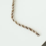 ティファニー ツイストチェーン 750 × 925 ブレスレット 18K 18金 シルバー925 - NEWSED