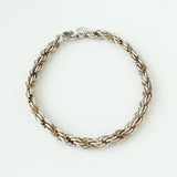 ティファニー ツイストチェーン 750 × 925 ブレスレット 18K 18金 シルバー925 - NEWSED