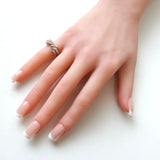 ティファニー ツイストロープ 750 × 925 指輪 リング 18K 18金 シルバー925 コンビ 7.5号 - NEWSED