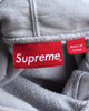 Cropped Panels Hooded Sweatshirt シュプリーム フーディー パーカー グレー L メンズ