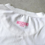 モスキーノ プリント Tシャツ ホワイト レディース